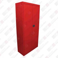 Gabinete Metálico Universal 180cm Rojo