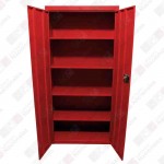 Gabinete Metálico Universal 180cm Rojo